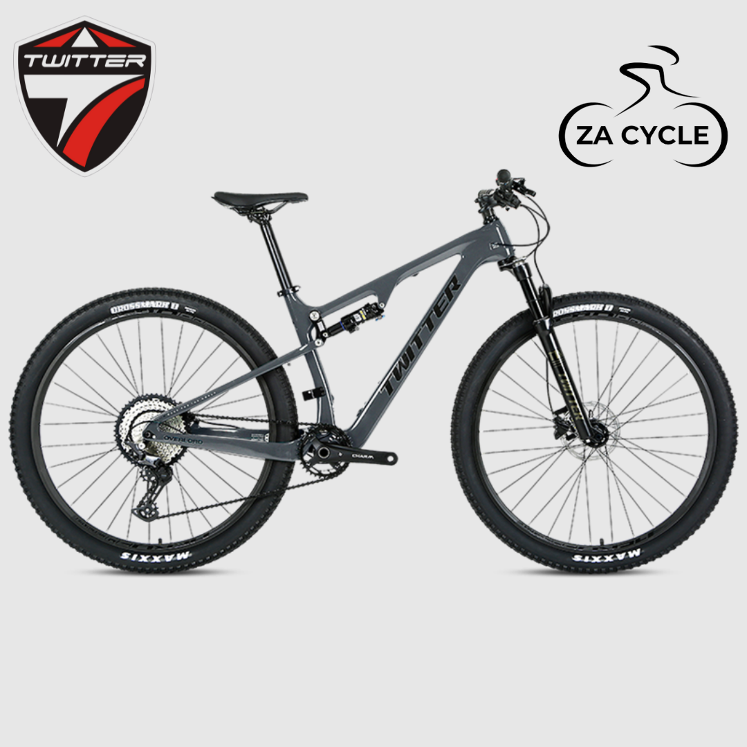 Twitter Overlord Carbon Fiber Full-suspension Mountain Bike