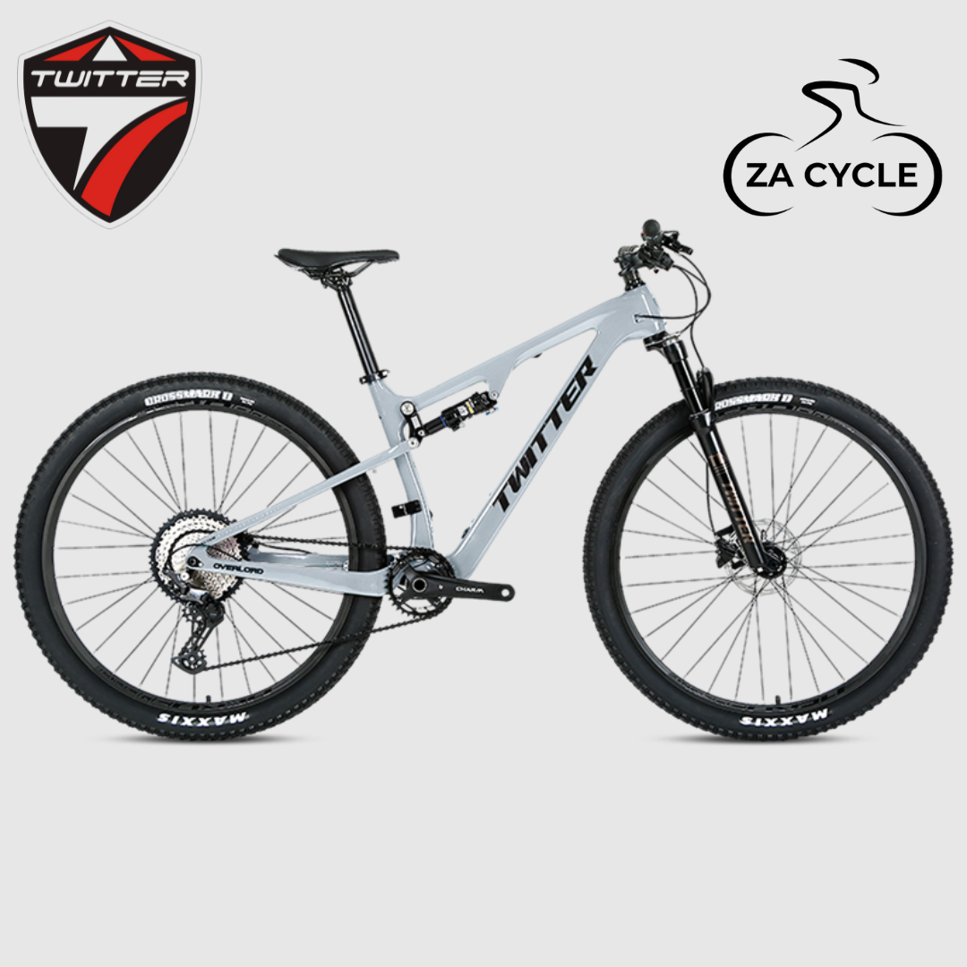 Twitter Overlord Carbon Fiber Full-suspension Mountain Bike