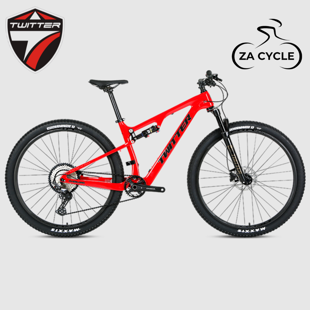Twitter Overlord Carbon Fiber Full-suspension Mountain Bike