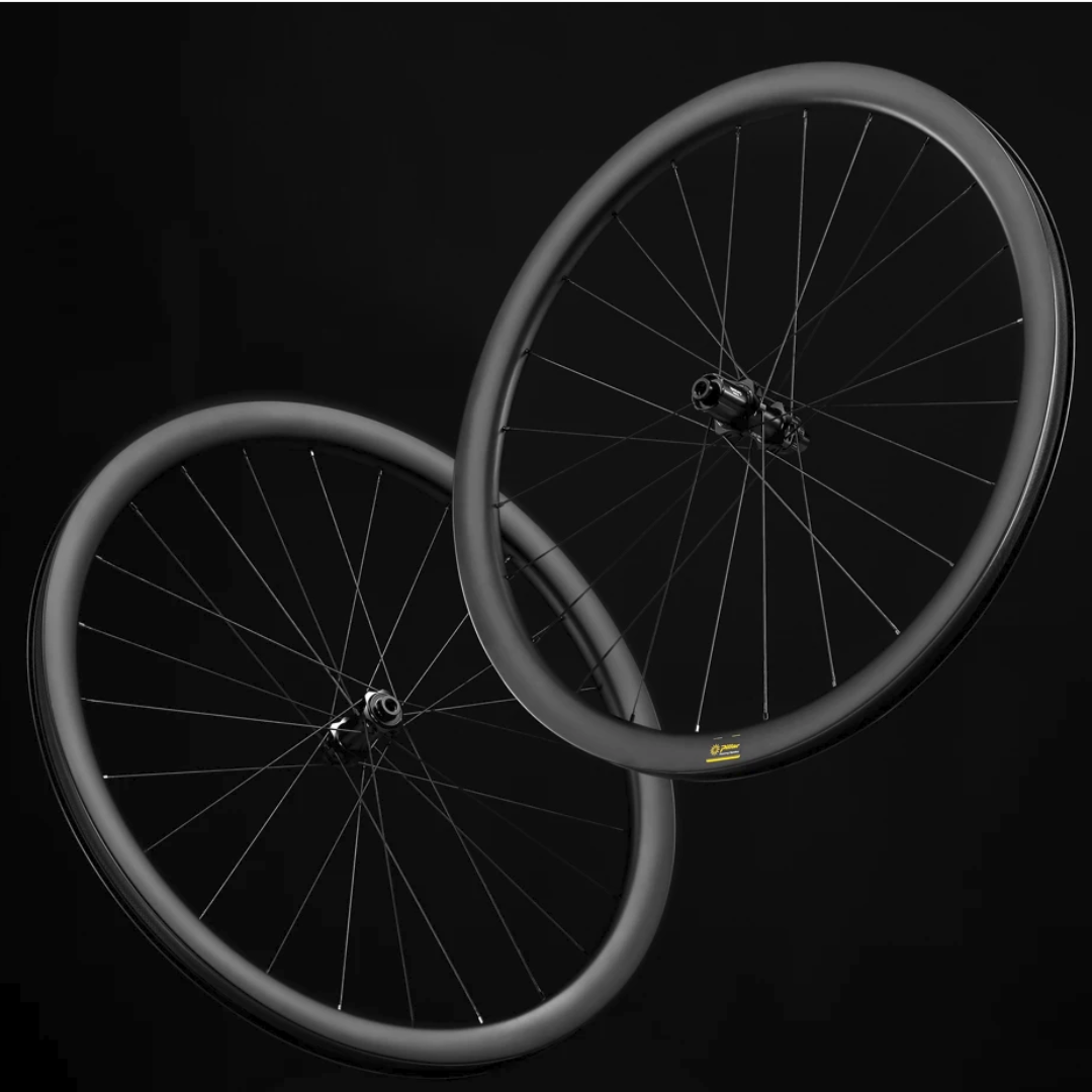 Ryet Graw Carbon Gravel Wheelset – 700C, Tubeless Ready, Disc Brake