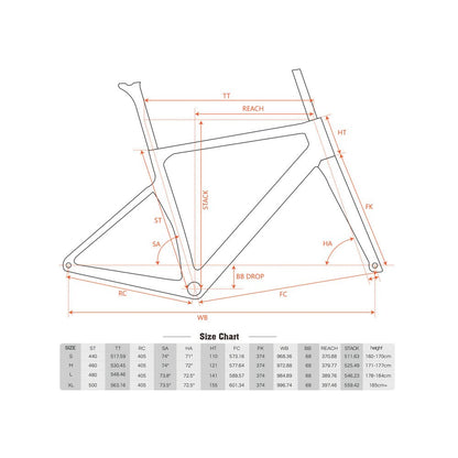 OG - EVKIN LOONG UCI Road Frameset - ZACycle (PTY) LTD