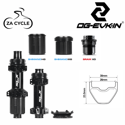 OG - EVKIN MW - 002 Carbon MTB Wheelset 29er - ZACycle (PTY) LTD